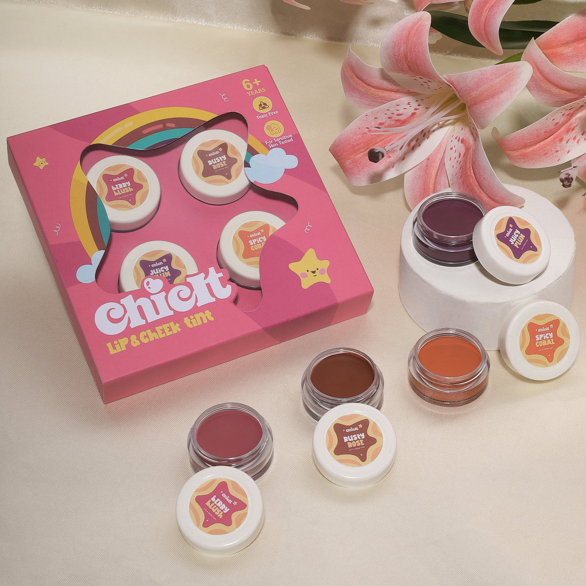 Lip Cheek tint combo