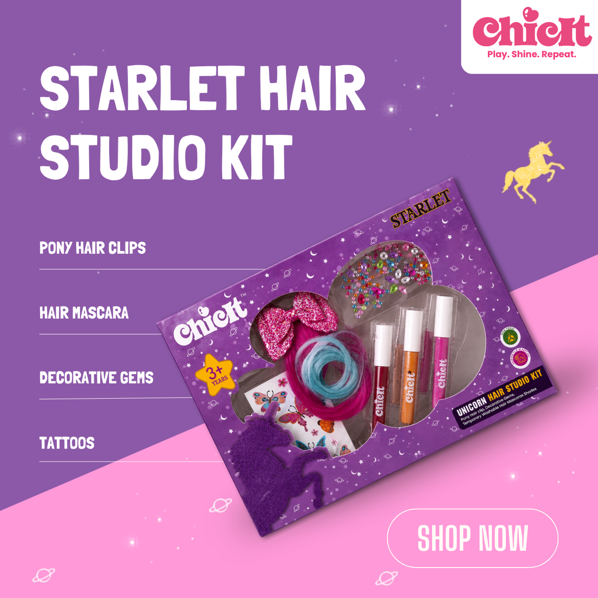 Starlet Hair Studio Kit -  Pink