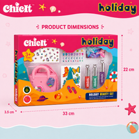 Holiday Beauty Set —  Applique Pouch