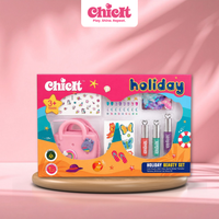 Holiday Beauty Set —  Applique Pouch