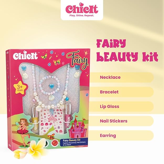 Chicit Mermaid Fairy Beauty Kit | Gloss - Lemon & Strawberry