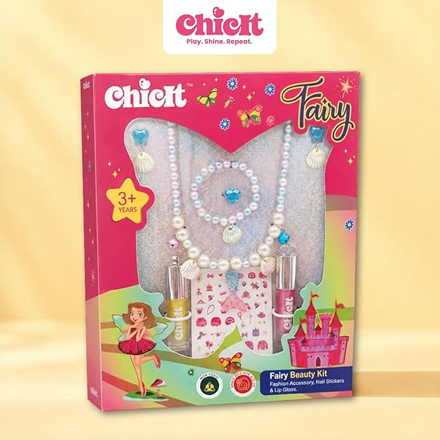 Chicit Mermaid Fairy Beauty Kit | Gloss - Lemon & Strawberry