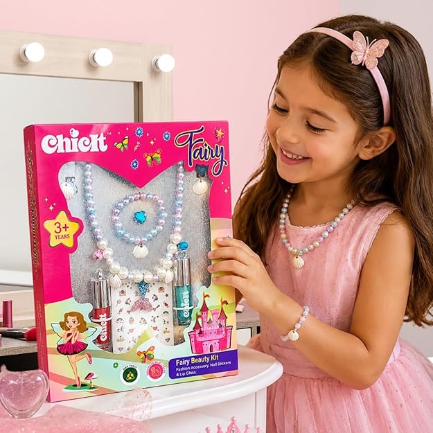 Chicit Fairy Beauty Set | Gloss Fragnance - Cherry & Green Apple