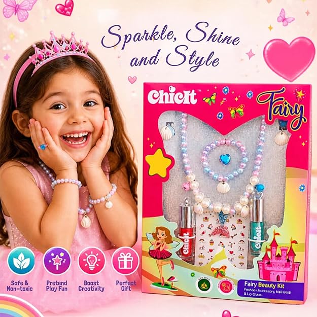 Chicit Fairy Beauty Set | Gloss Fragnance - Cherry & Green Apple
