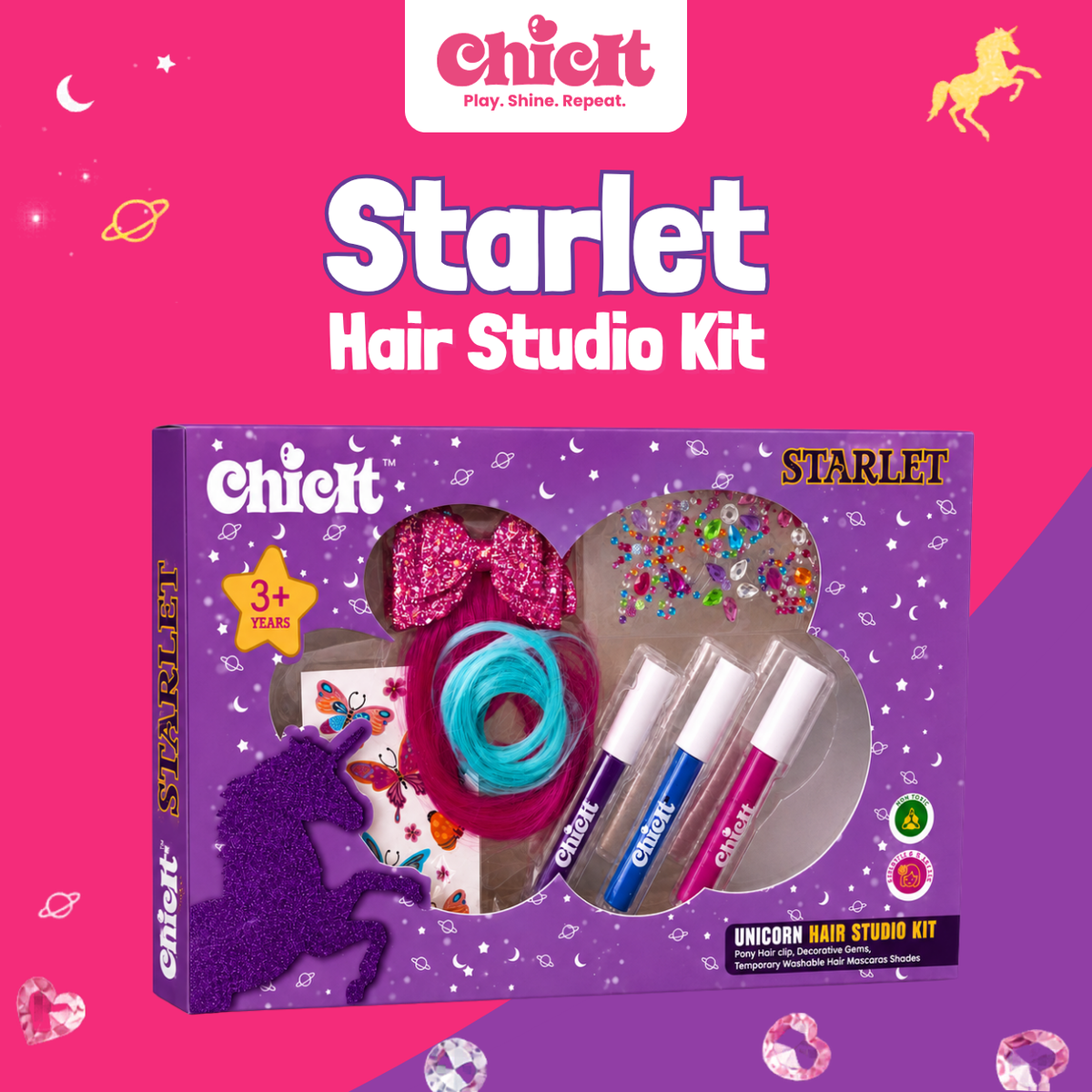 Starlet Hair Studio Kit - Blue