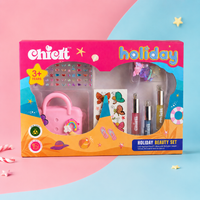 Holiday Beauty Set —  Applique Pouch