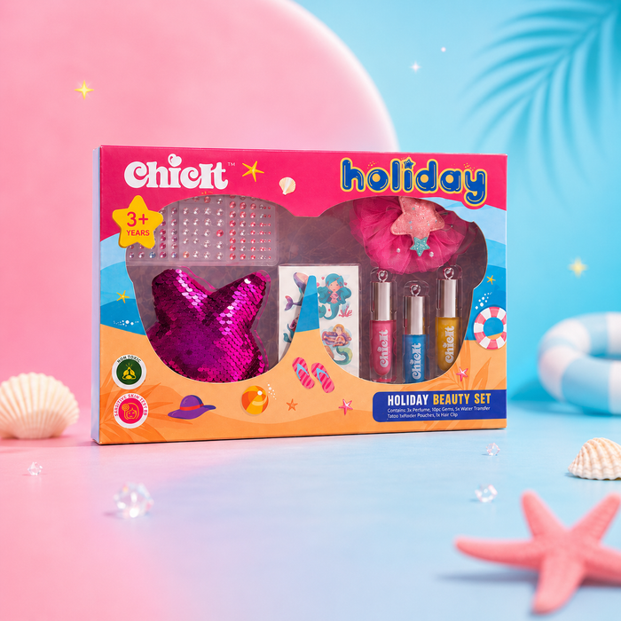 Holiday Beauty Set — Star Shape Pouch