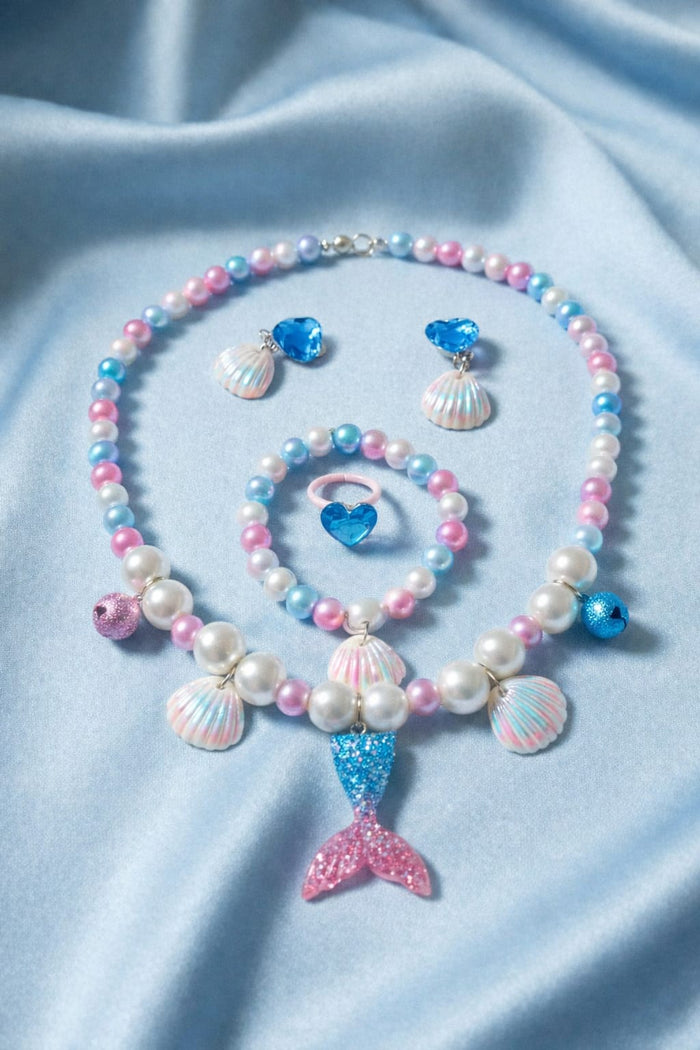 Mermaid pearl dream neckless set