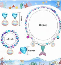 Mermaid pearl dream neckless set