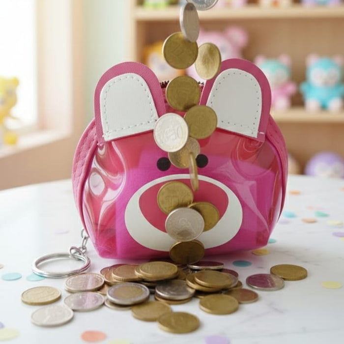 Bear Shaped Mini Coin Pouch