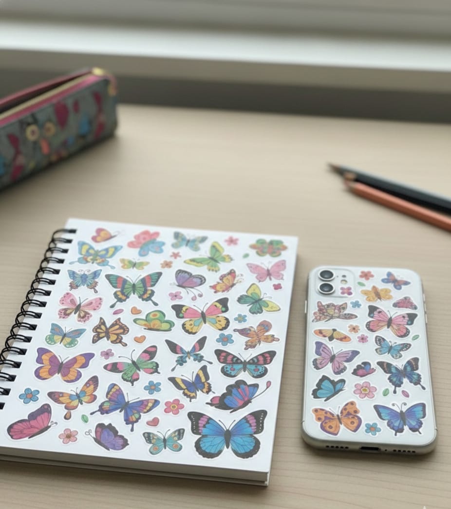 Body Tattoo Stickers (BUTTERFLY)Waterproof