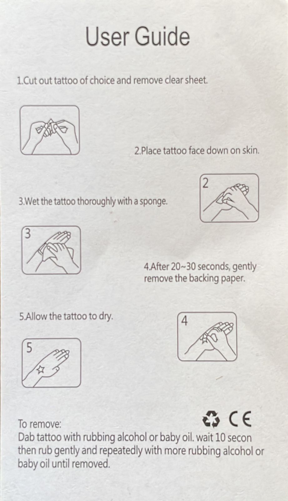 Body Tattoo Sticker (MERMAID) Waterproof