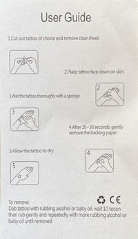 Body Tattoo Sticker (MERMAID) Waterproof