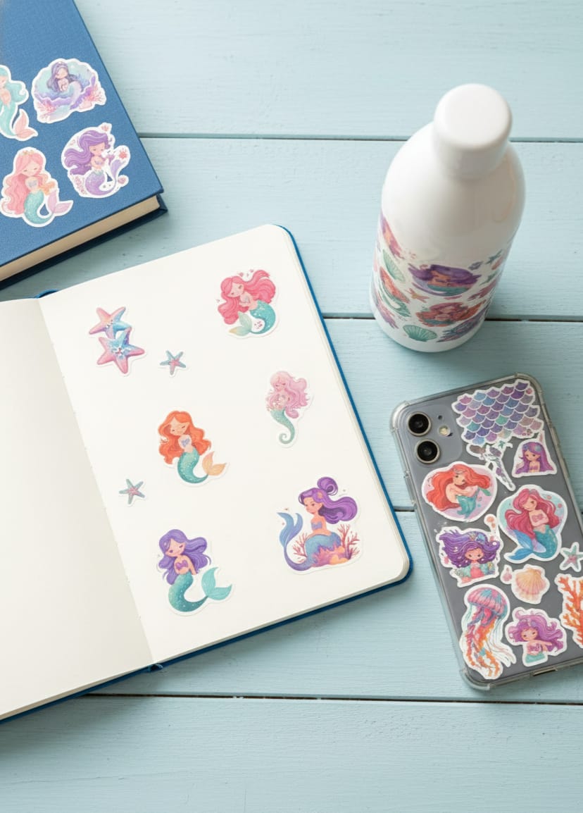 Body Tattoo Sticker (MERMAID) Waterproof