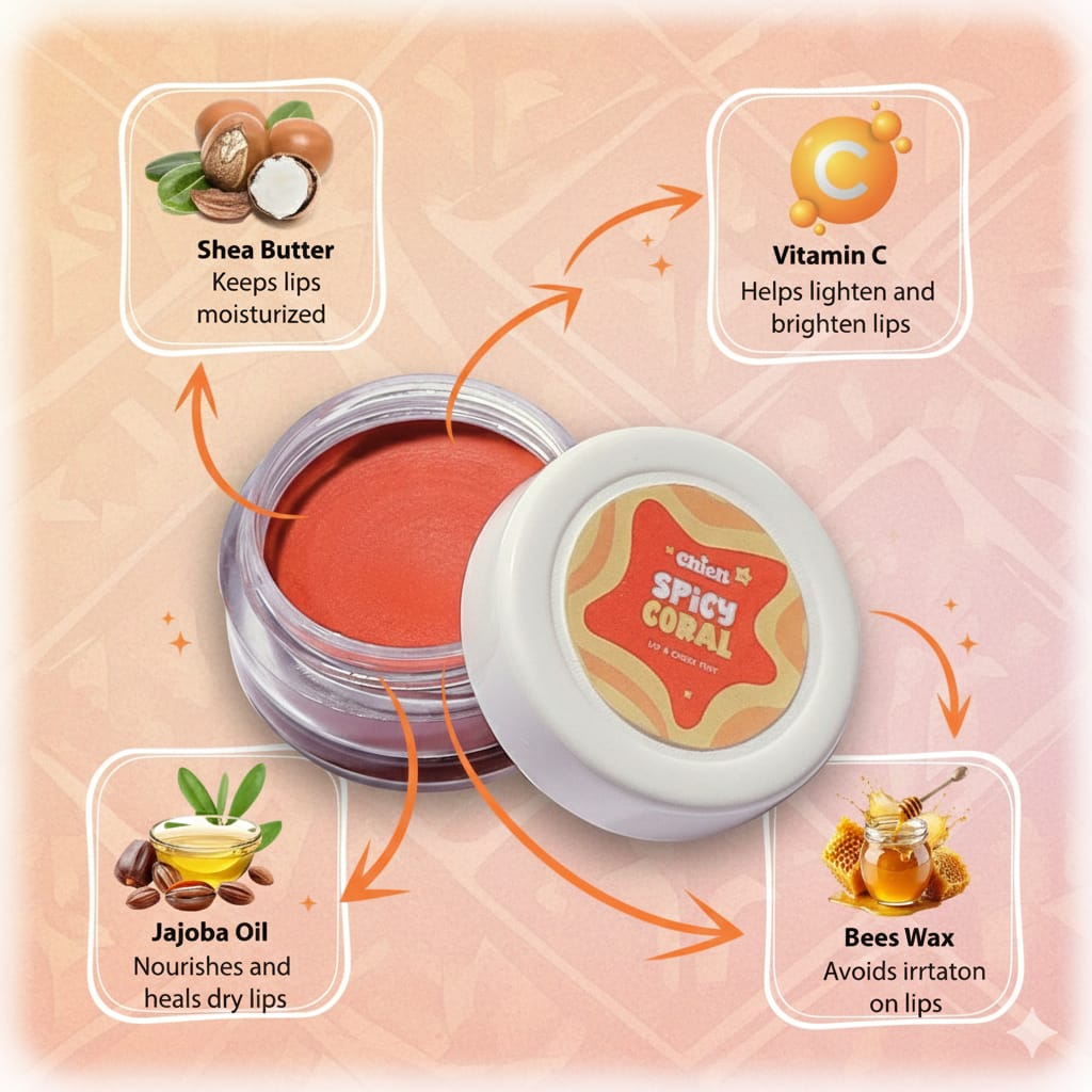 Lip Cheek tint combo