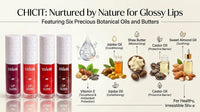 Chicit Lip Gloss Combo Pack Of 4 | Non-Toxic, Vegan & Safe for Kids (FREE GIFT INSIDE)