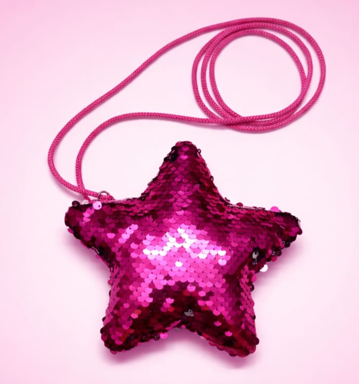 Star Sequin Sling Bag