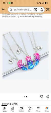 Chicit best friend BFF necklace